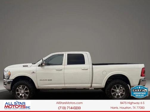 Pearl White 2020 RAM 2500 Longhorn