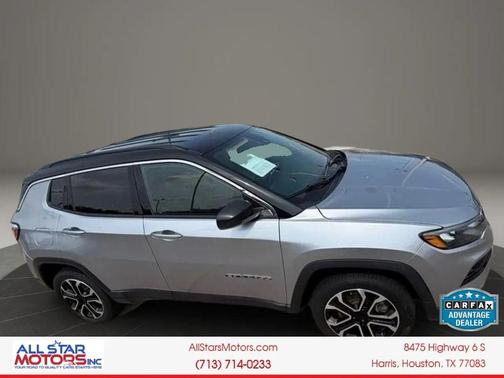 Silver Zynith Metallic Clearcoat 2024 Jeep Compass Limited