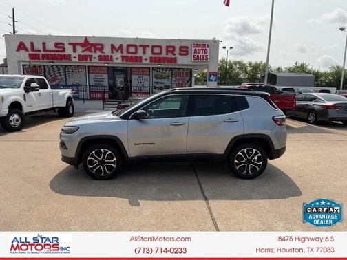 Silver Zynith Metallic Clearcoat 2024 Jeep Compass Limited