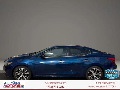 Deep Blue Pearl 2018 Nissan Maxima 3.5 SV