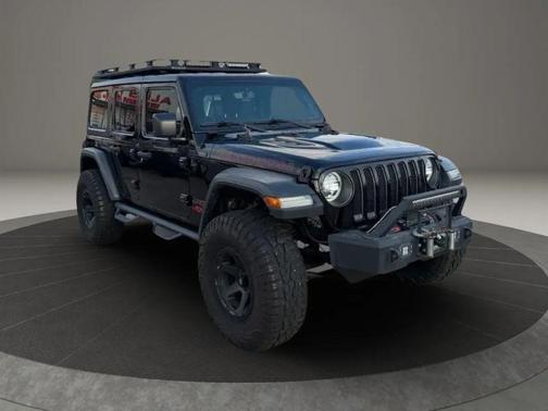 Black Clearcoat 2018 Jeep Wrangler Unlimited Rubicon