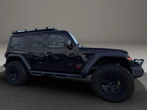 Black Clearcoat 2018 Jeep Wrangler Unlimited Rubicon