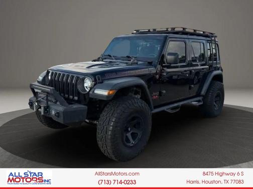 Black Clearcoat 2018 Jeep Wrangler Unlimited Rubicon