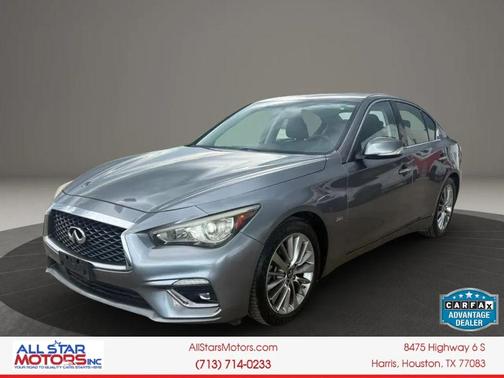 Liquid Platinum 2019 INFINITI Q50 3.0t LUXE