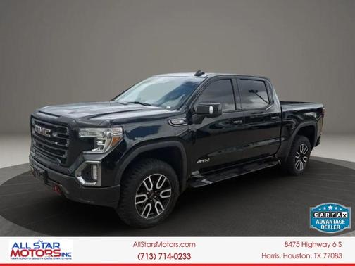 Onyx Black 2019 GMC Sierra 1500 AT4
