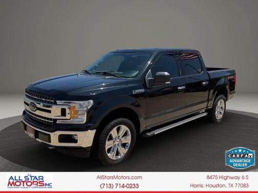 Shadow Black 2018 Ford F-150 XLT