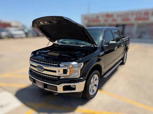 Shadow Black 2018 Ford F-150 XLT