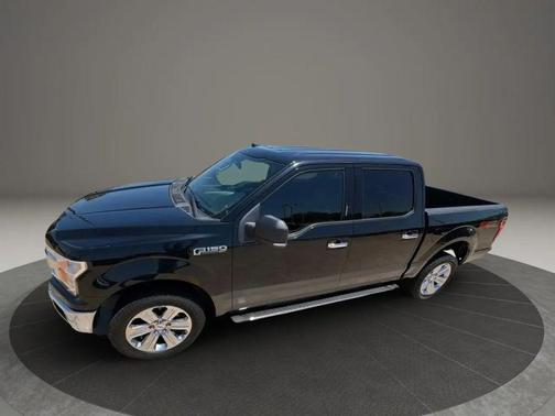 Shadow Black 2018 Ford F-150 XLT