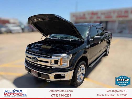 Shadow Black 2018 Ford F-150 XLT