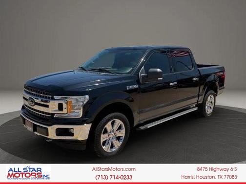 Shadow Black 2018 Ford F-150 XLT