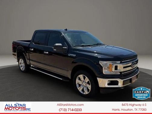 Shadow Black 2018 Ford F-150 XLT
