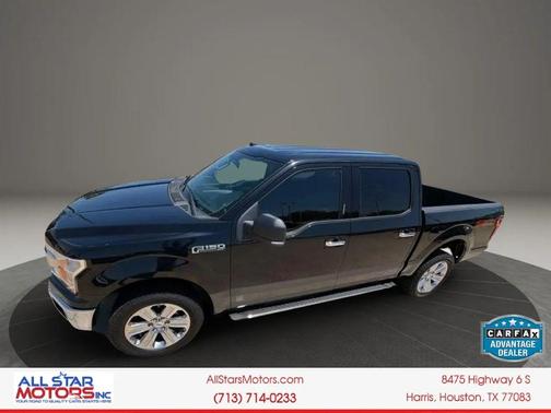 Shadow Black 2018 Ford F-150 XLT