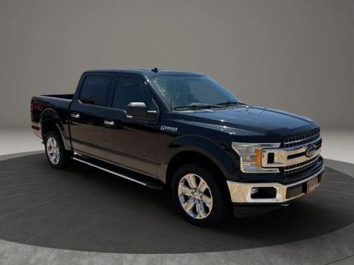 Shadow Black 2018 Ford F-150 XLT