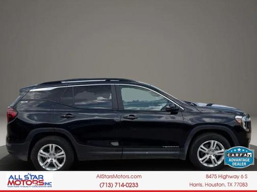 Ebony Twilight Metallic 2023 GMC Terrain SLE