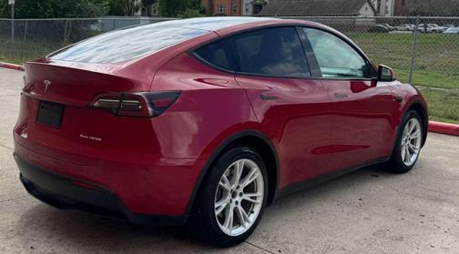 Red Multi-Coat 2021 Tesla Model Y Long Range Dual Motor All-Wheel Drive