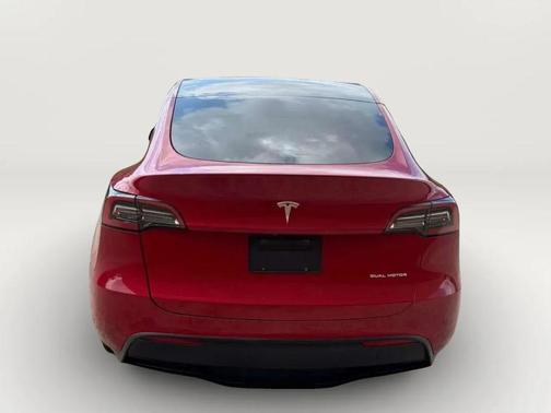 Red Multi-Coat 2021 Tesla Model Y Long Range Dual Motor All-Wheel Drive