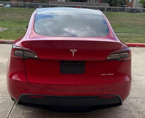 Red Multi-Coat 2021 Tesla Model Y Long Range Dual Motor All-Wheel Drive