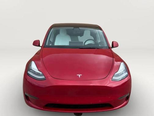 Red Multi-Coat 2021 Tesla Model Y Long Range Dual Motor All-Wheel Drive