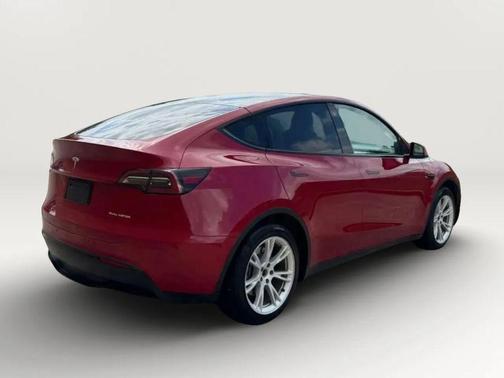 Red Multi-Coat 2021 Tesla Model Y Long Range Dual Motor All-Wheel Drive