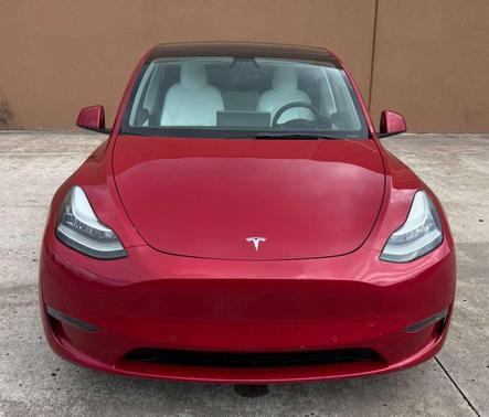 Red Multi-Coat 2021 Tesla Model Y Long Range Dual Motor All-Wheel Drive