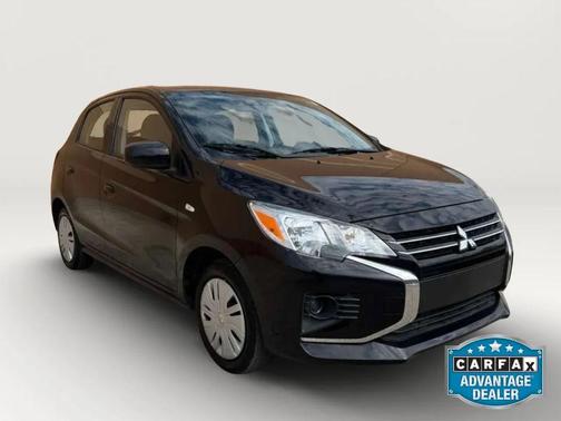 Jet Black Metallic 2024 Mitsubishi Mirage ES