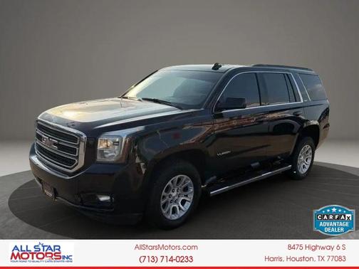 Black 2020 GMC Yukon SLT