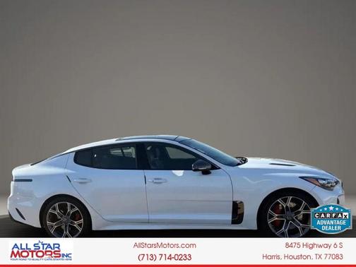 Snow White Pearl 2018 Kia Stinger GT1