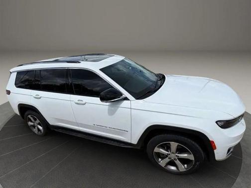 Bright White Clearcoat 2022 Jeep Grand Cherokee L Limited