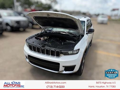 Bright White Clearcoat 2022 Jeep Grand Cherokee L Limited