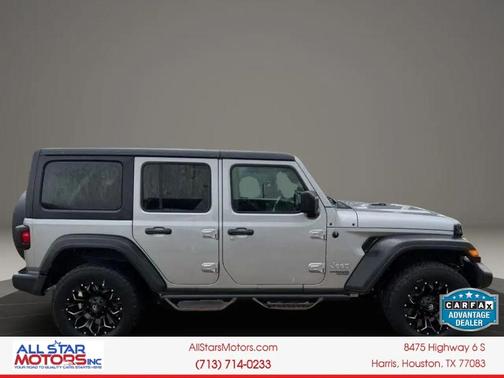 Billet Silver Metallic Clearcoat 2019 Jeep Wrangler Unlimited Sport