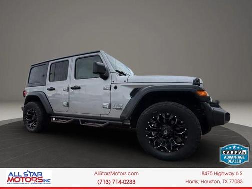 Billet Silver Metallic Clearcoat 2019 Jeep Wrangler Unlimited Sport