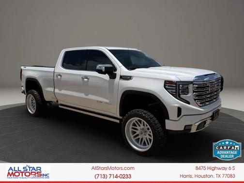 White Frost Tricoat 2023 GMC Sierra 1500 Denali