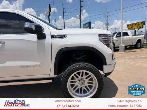 White Frost Tricoat 2023 GMC Sierra 1500 Denali