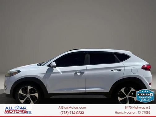 Dazzling White 2017 Hyundai TUCSON Limited