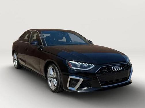 Mythos Black Metallic 2024 Audi A4 45 S line Premium Plus