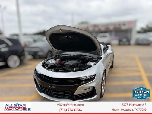 Silver Ice Metallic 2019 Chevrolet Camaro 2SS