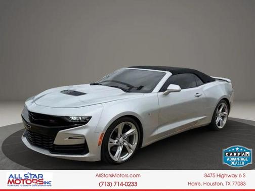 Silver Ice Metallic 2019 Chevrolet Camaro 2SS