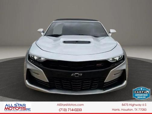 Silver Ice Metallic 2019 Chevrolet Camaro 2SS