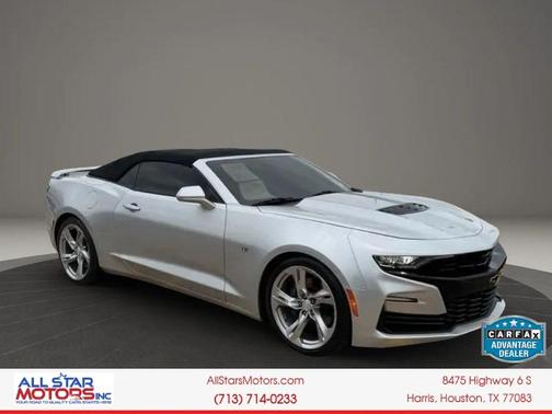 Silver Ice Metallic 2019 Chevrolet Camaro 2SS