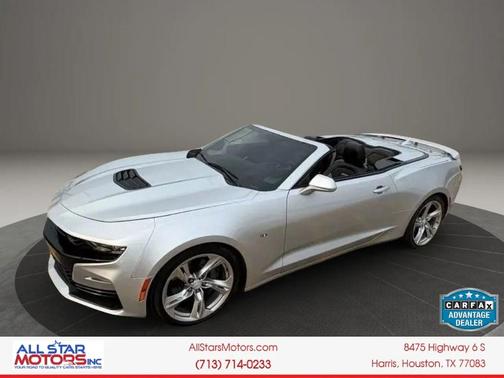 Silver Ice Metallic 2019 Chevrolet Camaro 2SS