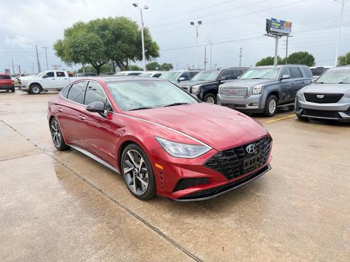 Ultimate Red 2023 Hyundai SONATA SEL Plus