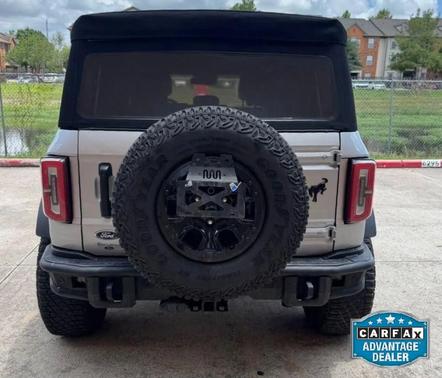 Iconic Silver Metallic 2022 Ford Bronco Wildtrak