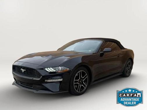Shadow Black 2022 Ford Mustang EcoBoost Premium