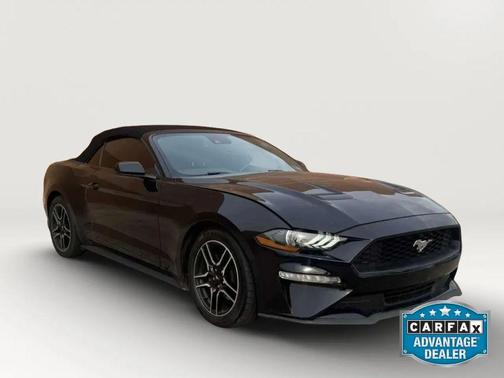 Shadow Black 2022 Ford Mustang EcoBoost Premium