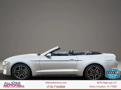 Iconic Silver Metallic 2020 Ford Mustang EcoBoost Premium