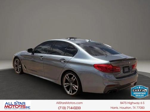 Dark Graphite Metallic 2019 BMW M550 i Xdrive