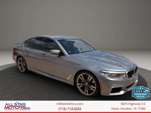 Dark Graphite Metallic 2019 BMW M550 i Xdrive