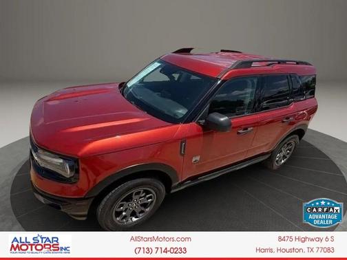 Hot Pepper Red Tinted Clearcoat 2022 Ford Bronco Sport Big Bend