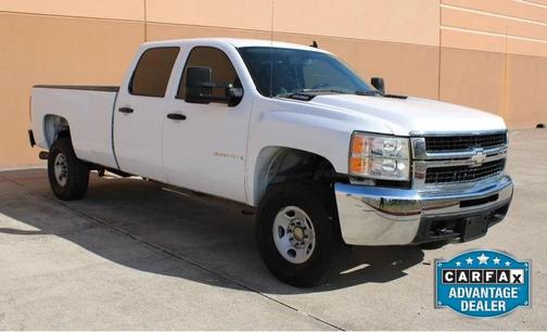Summit White 2009 Chevrolet Silverado 3500 Work Truck Crew Cab
