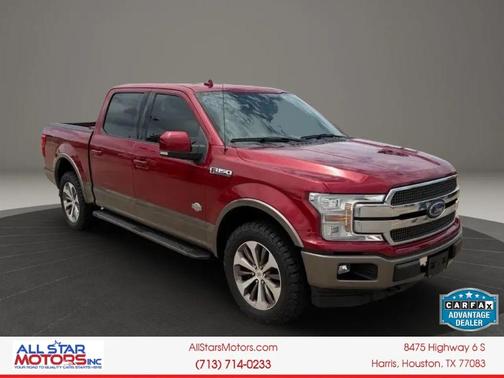 Red 2018 Ford F-150 XL